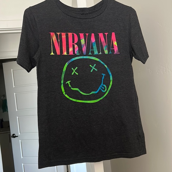 Target Tops - Grey Nirvana Graphic Tee Size XS Never Worn